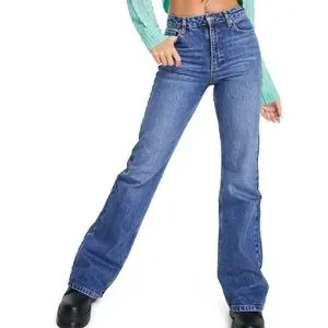 NEW Topshop ‘90s Nonstretch Flare Jeans 32